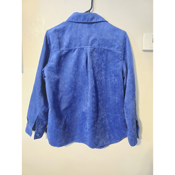 Women's Size Large Faux Suede Top. VGUC Smokefree/Pet Friendly . Free shipping - Picture 2 of 2